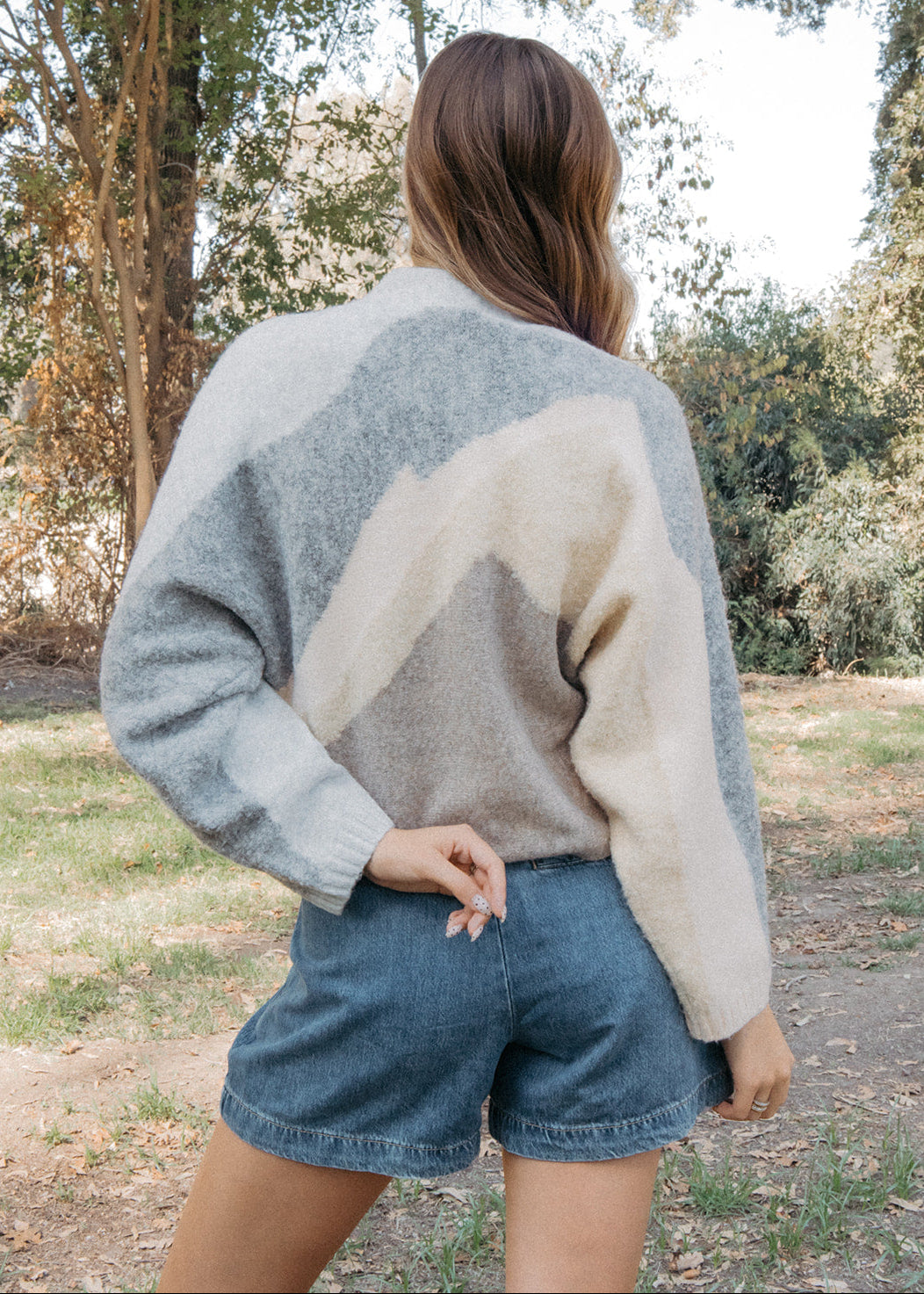 Highland Peak Mock Neck Sweater