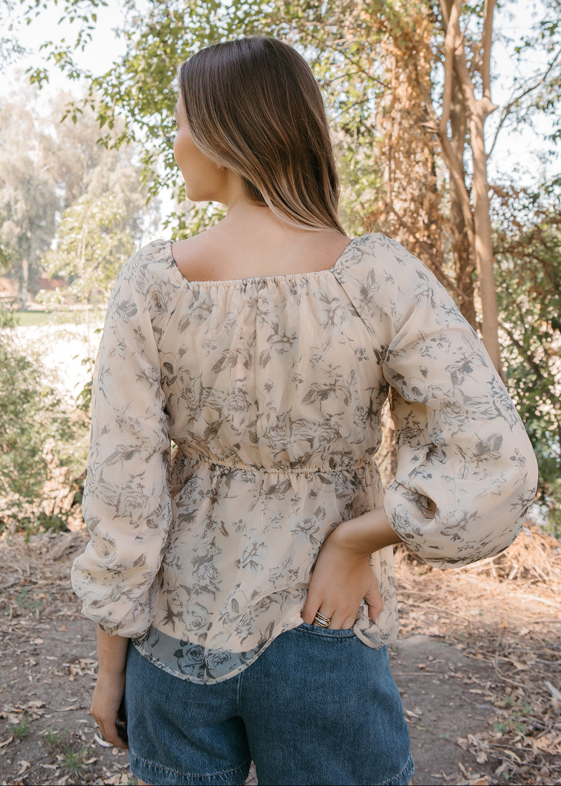 Celeste Smocked Blouse