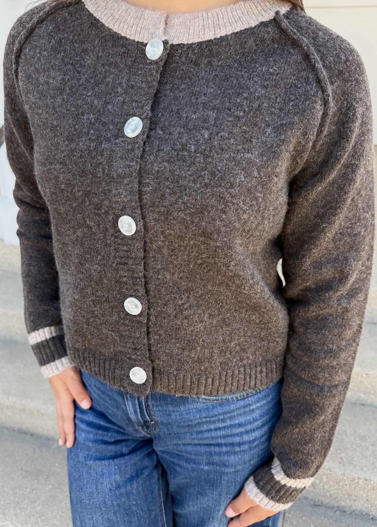 Teddy Button-Up Cardigan