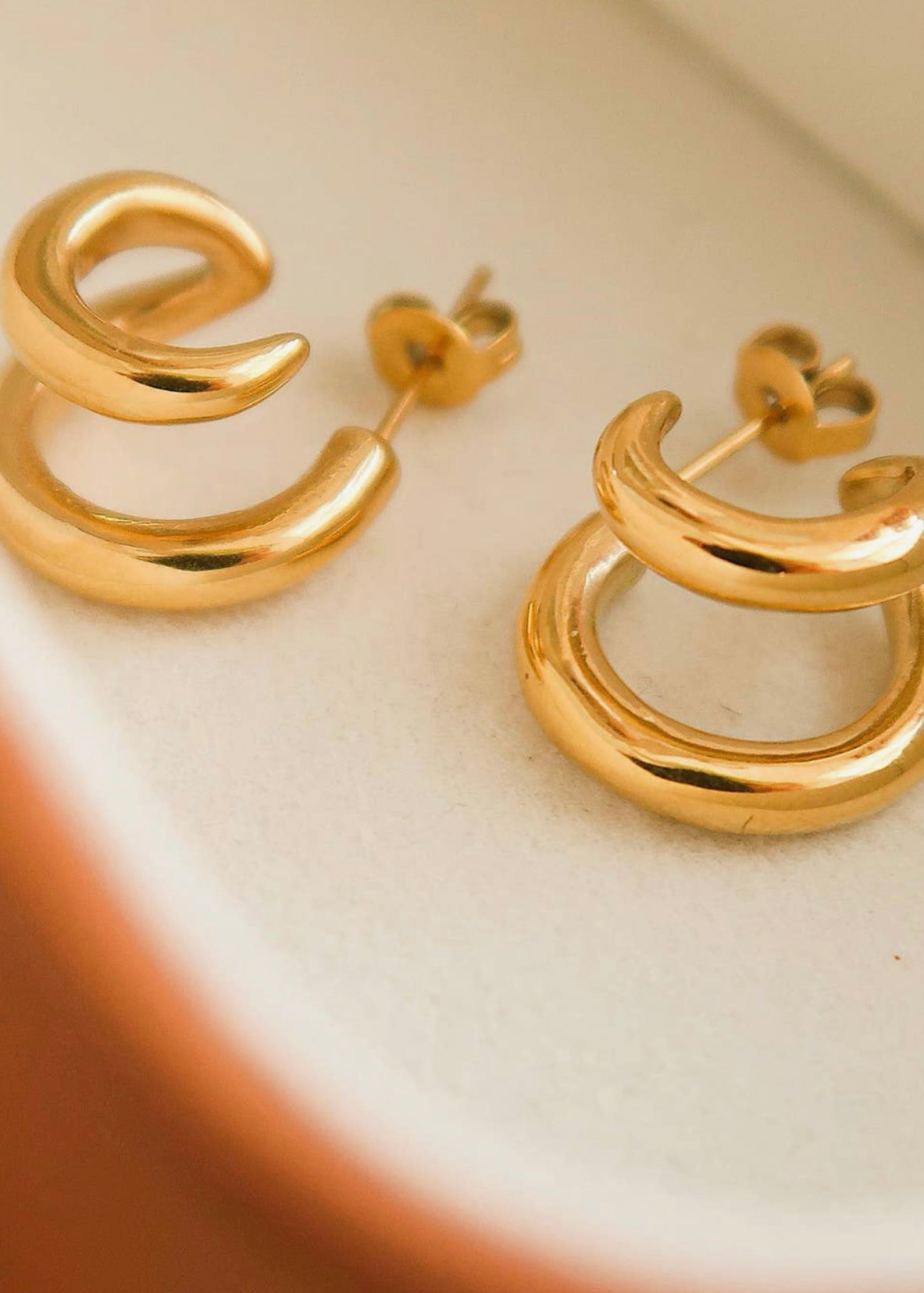 Maeve Gold Hoops