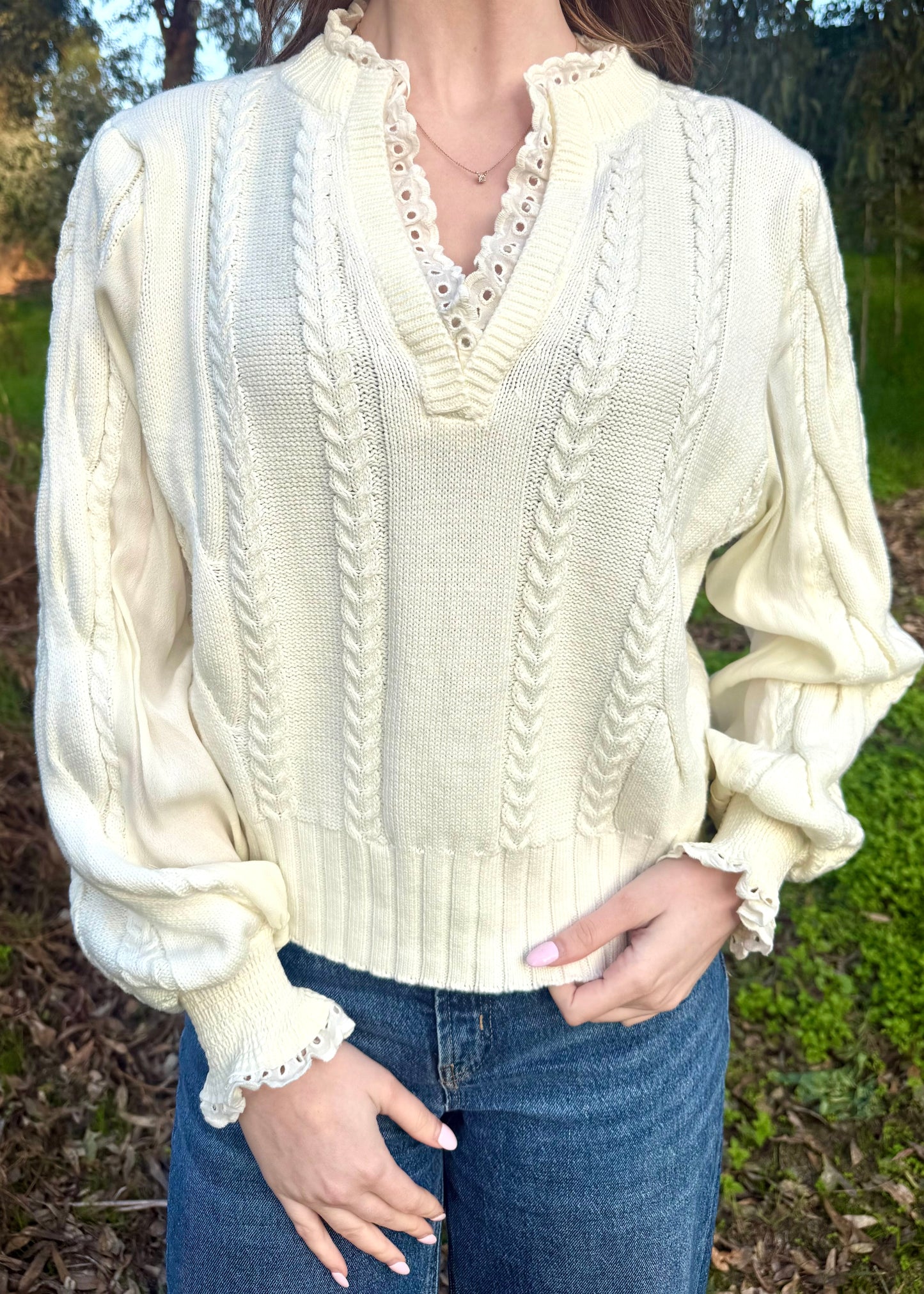 On Cloud Nine Knitted Sweater