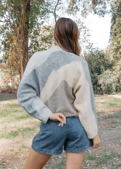 Highland Peak Mock Neck Sweater