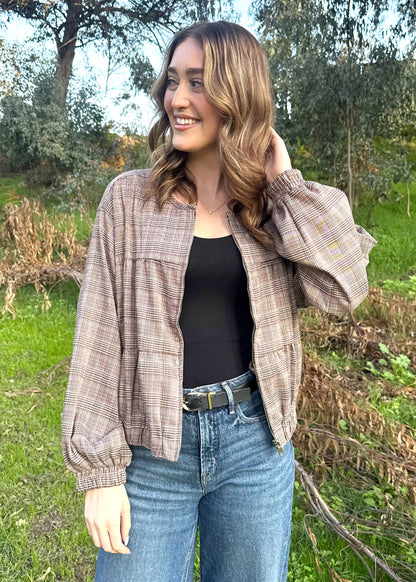 Patsy Plaid Jacket