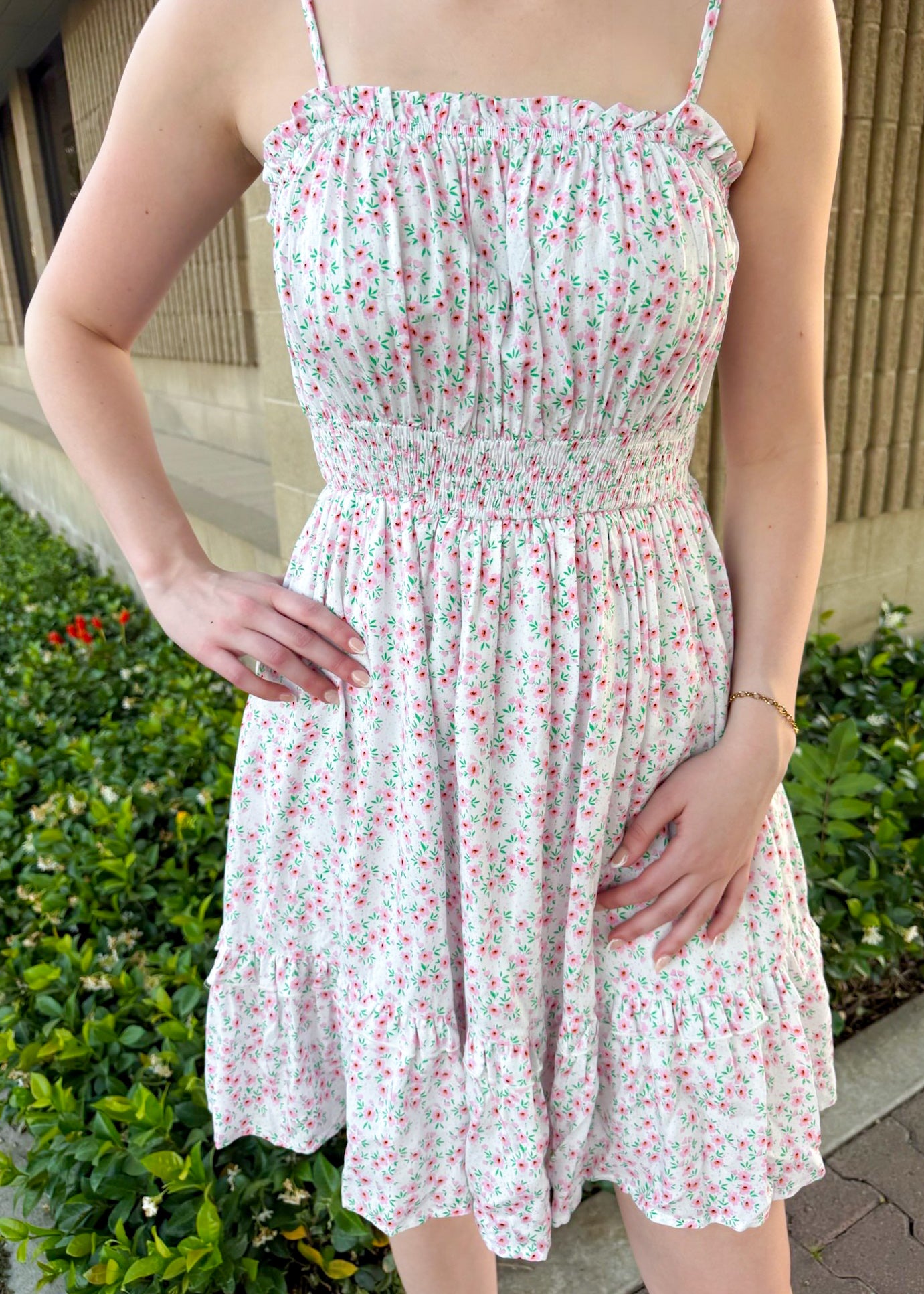 Freya Floral Mini Dress