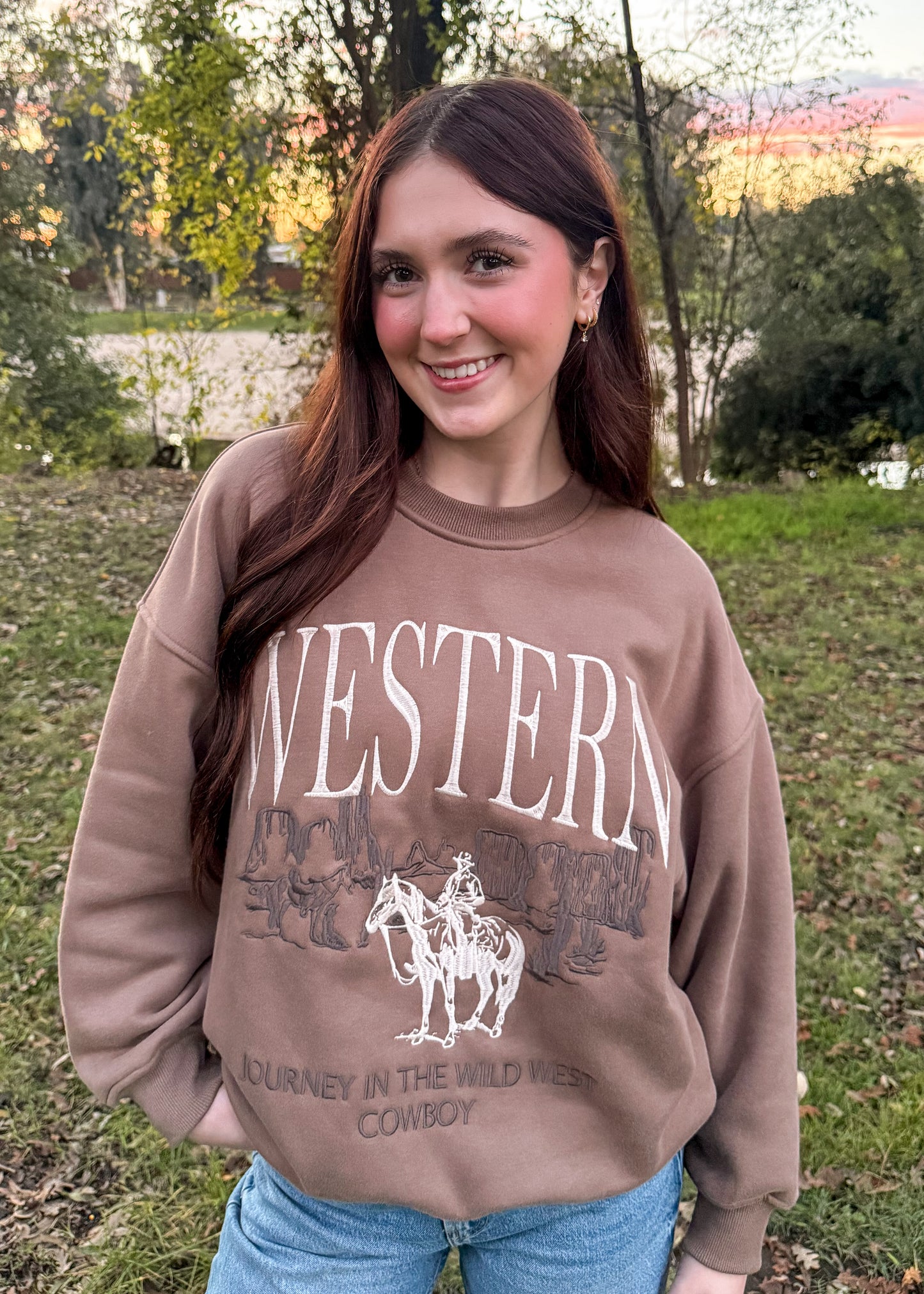 Wild Western Pullover