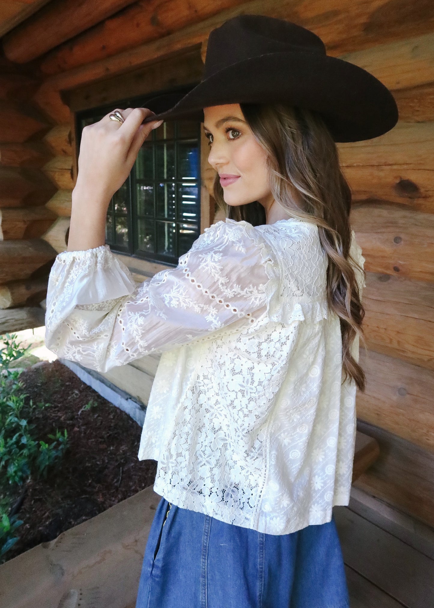 Layla Lace Blouse