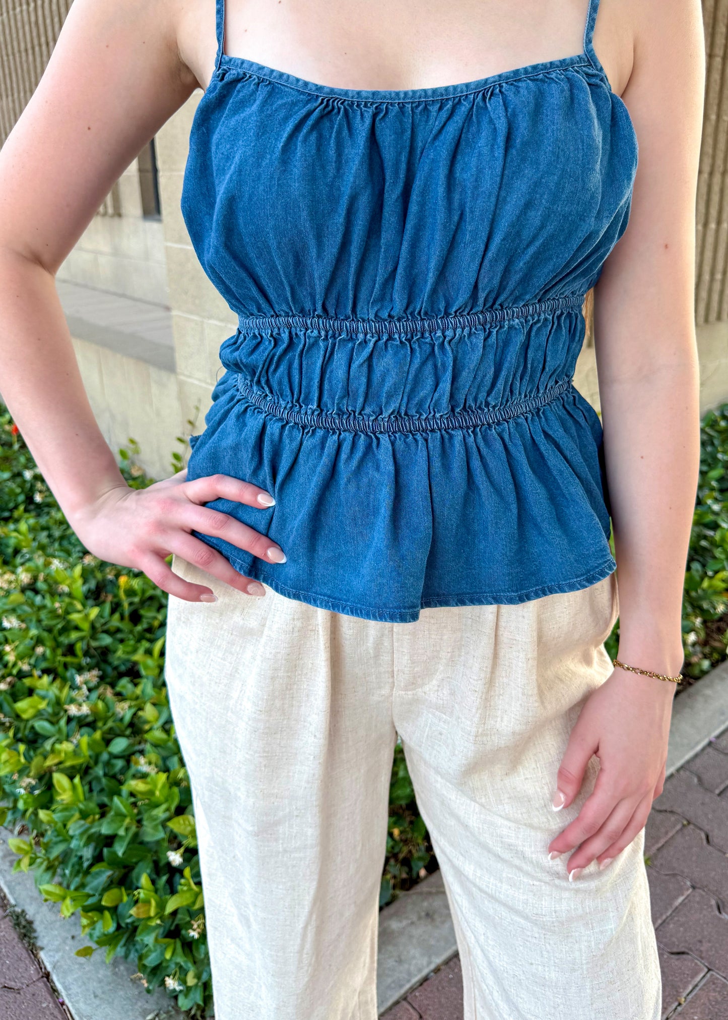 Piper Peplum Top