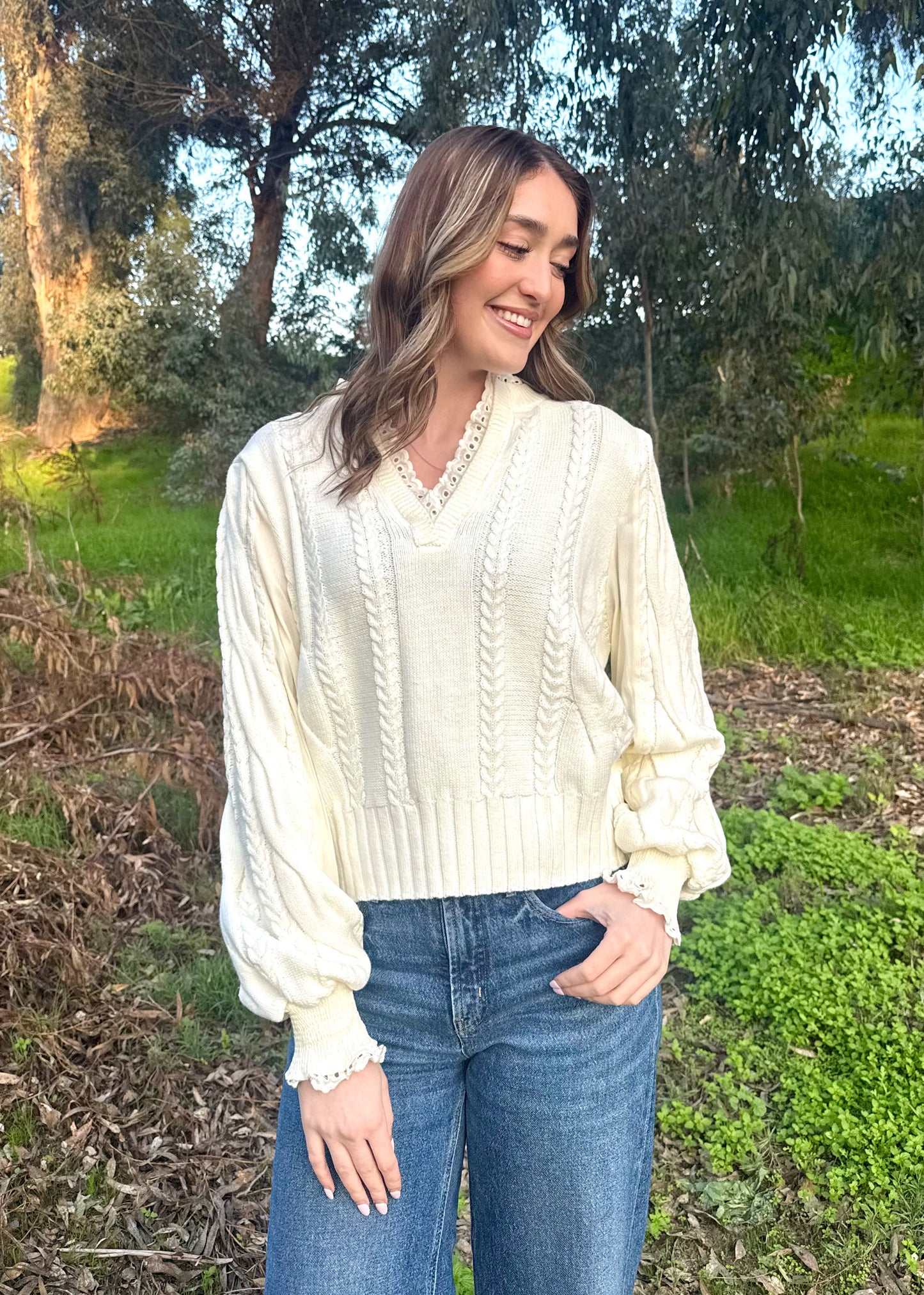 On Cloud Nine Knitted Sweater