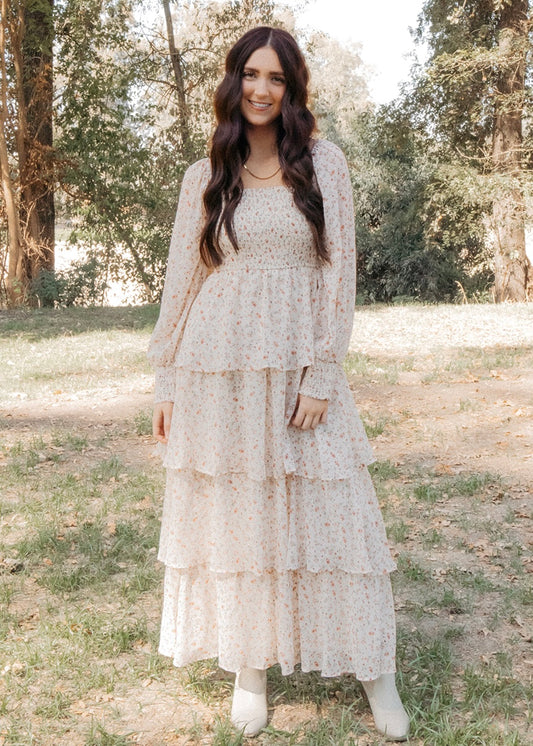 Rosaline Ruffle Tiered Dress