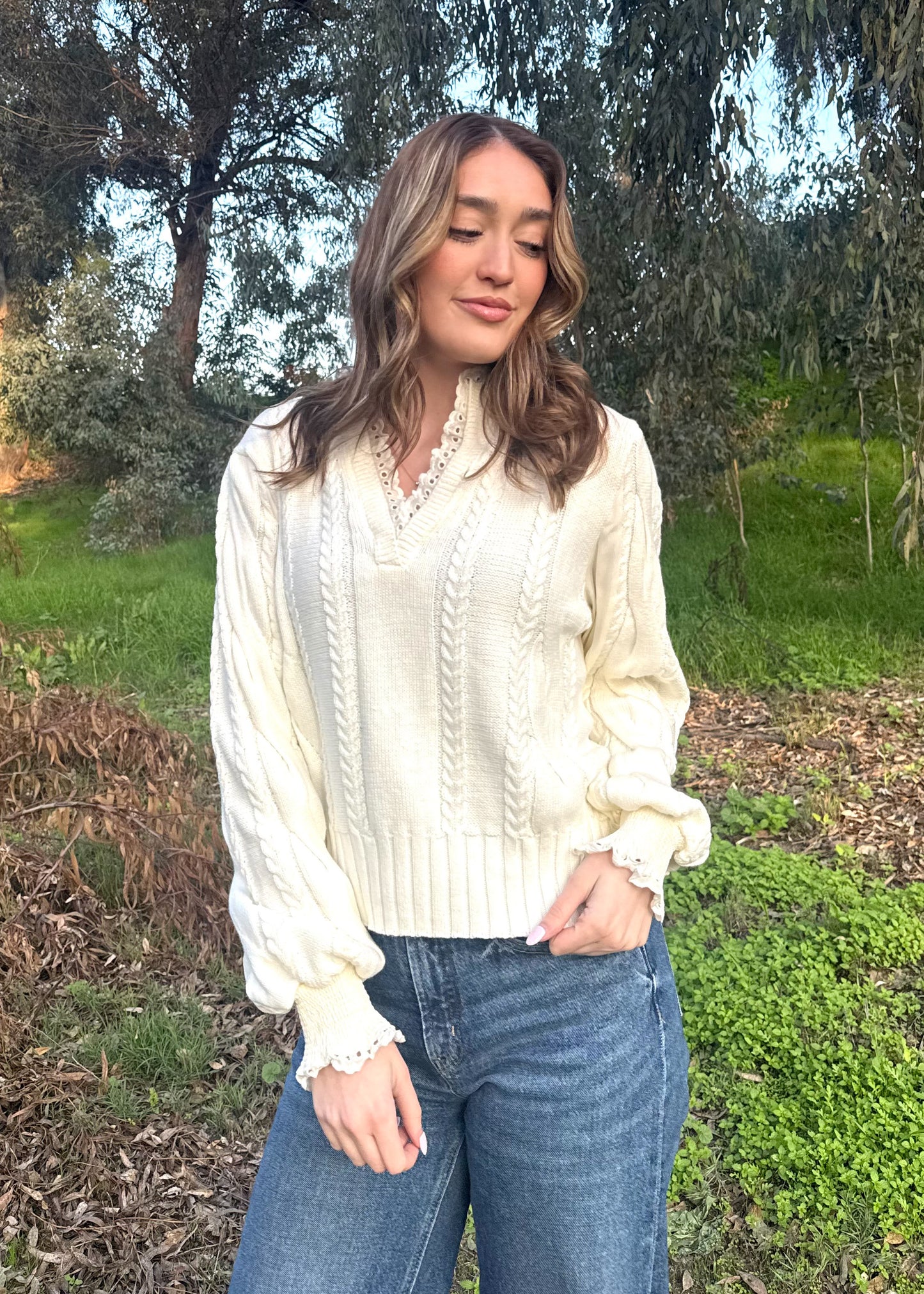 On Cloud Nine Knitted Sweater