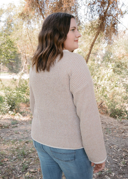 Almond Breeze Knitted Sweater