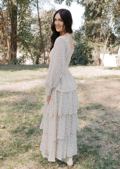 Rosaline Ruffle Tiered Dress