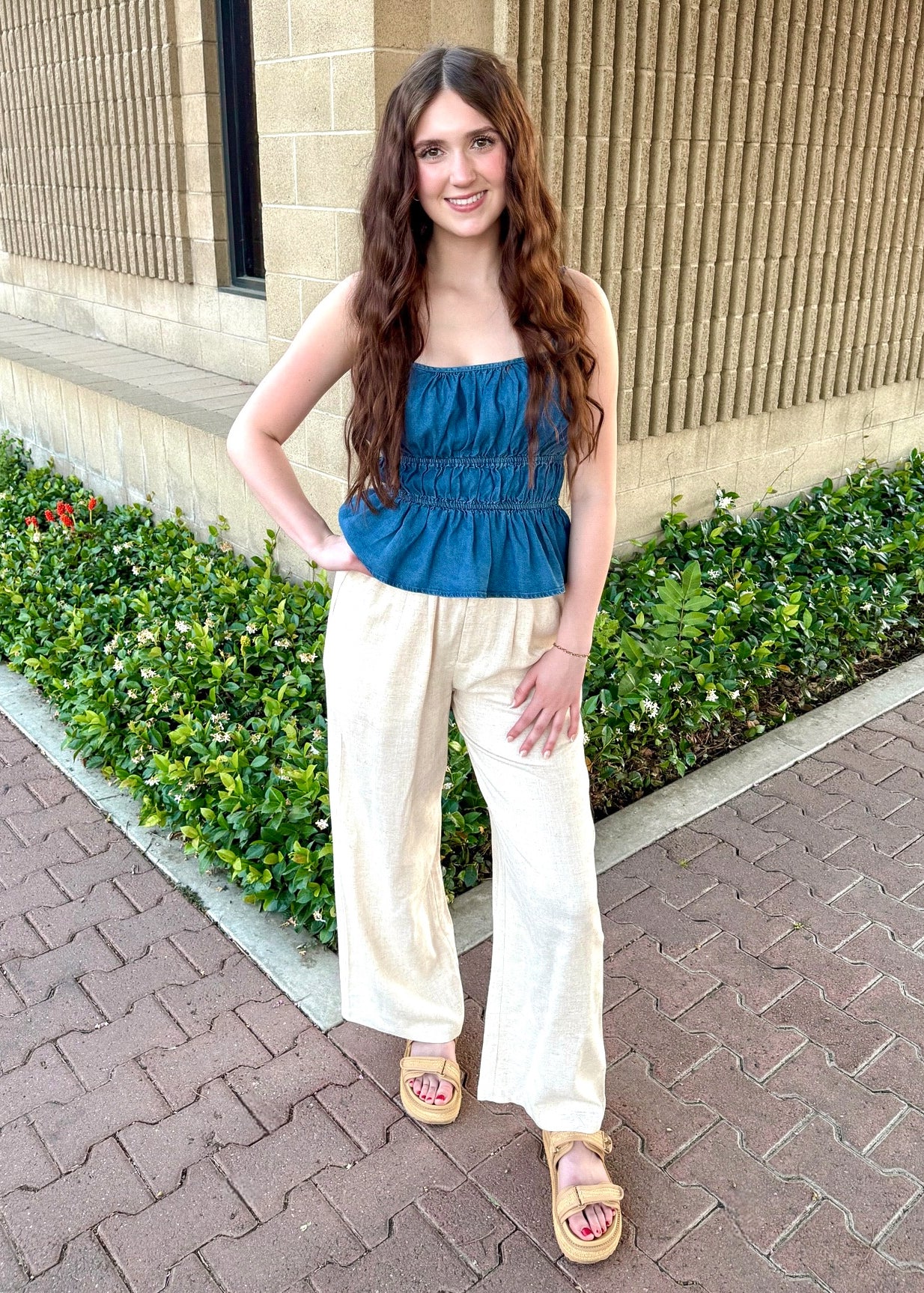 Piper Peplum Top
