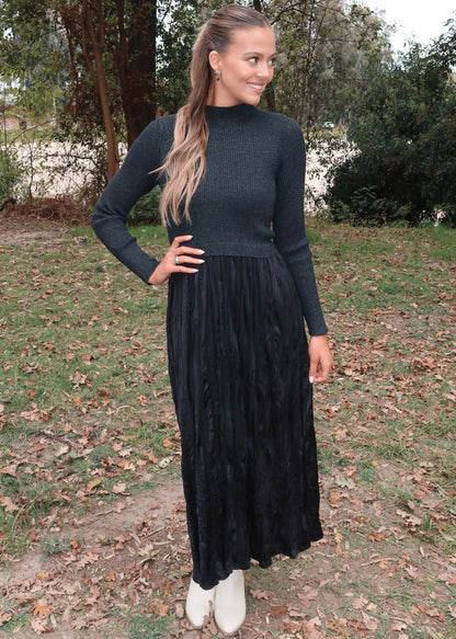 Midnight Midi Dress