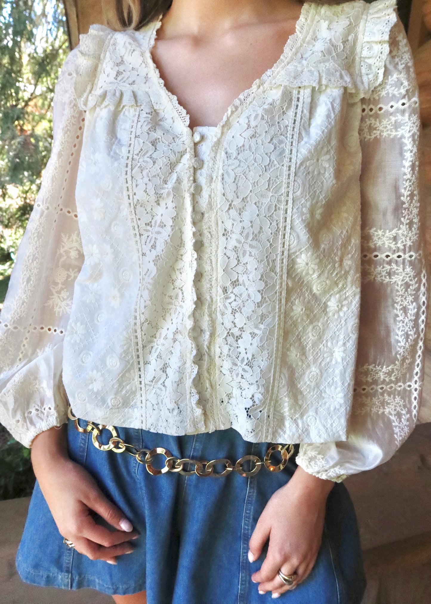 Layla Lace Blouse