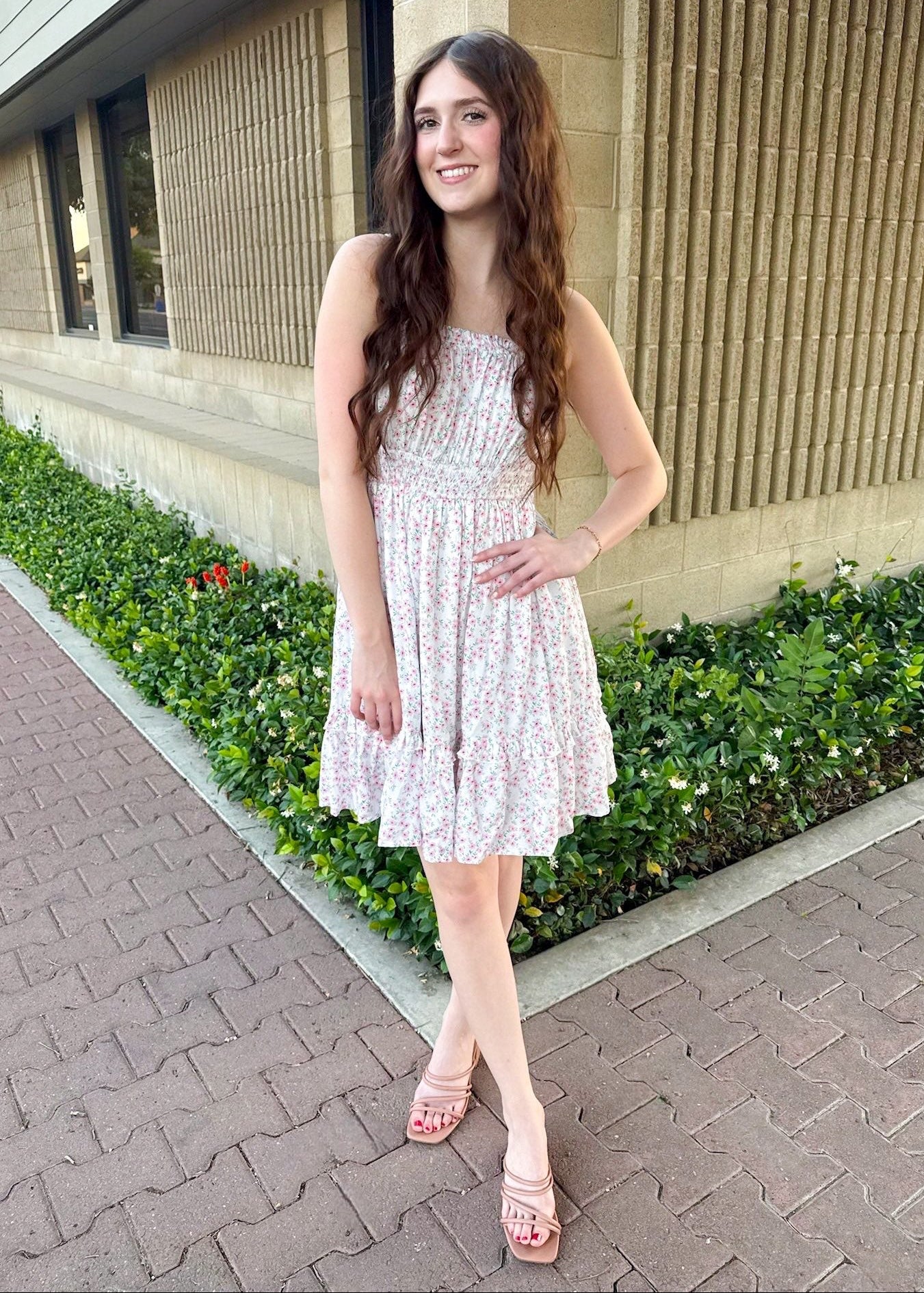 Freya Floral Mini Dress