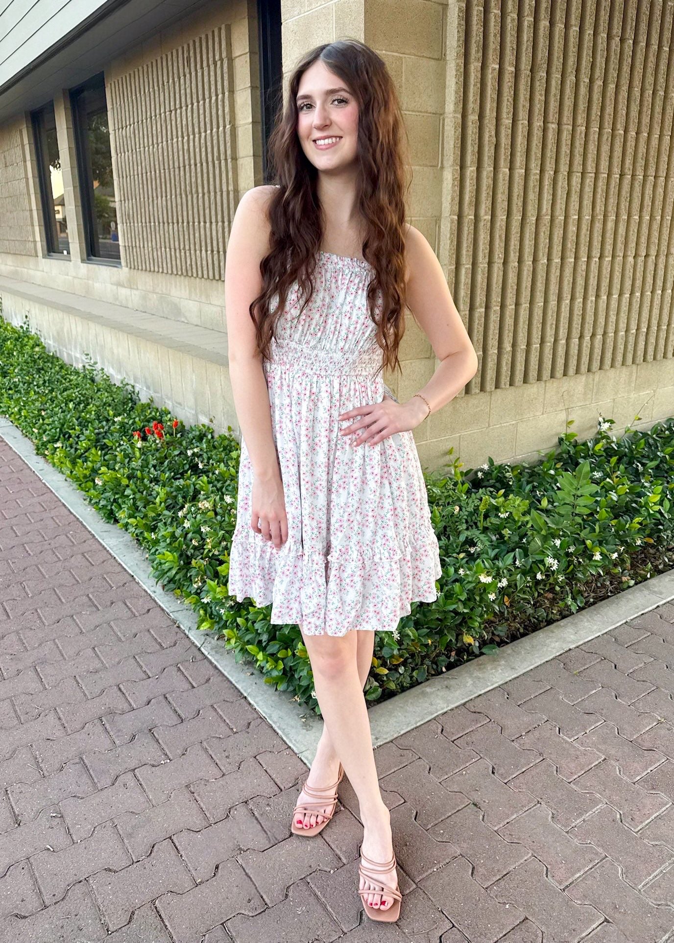 Freya Floral Mini Dress