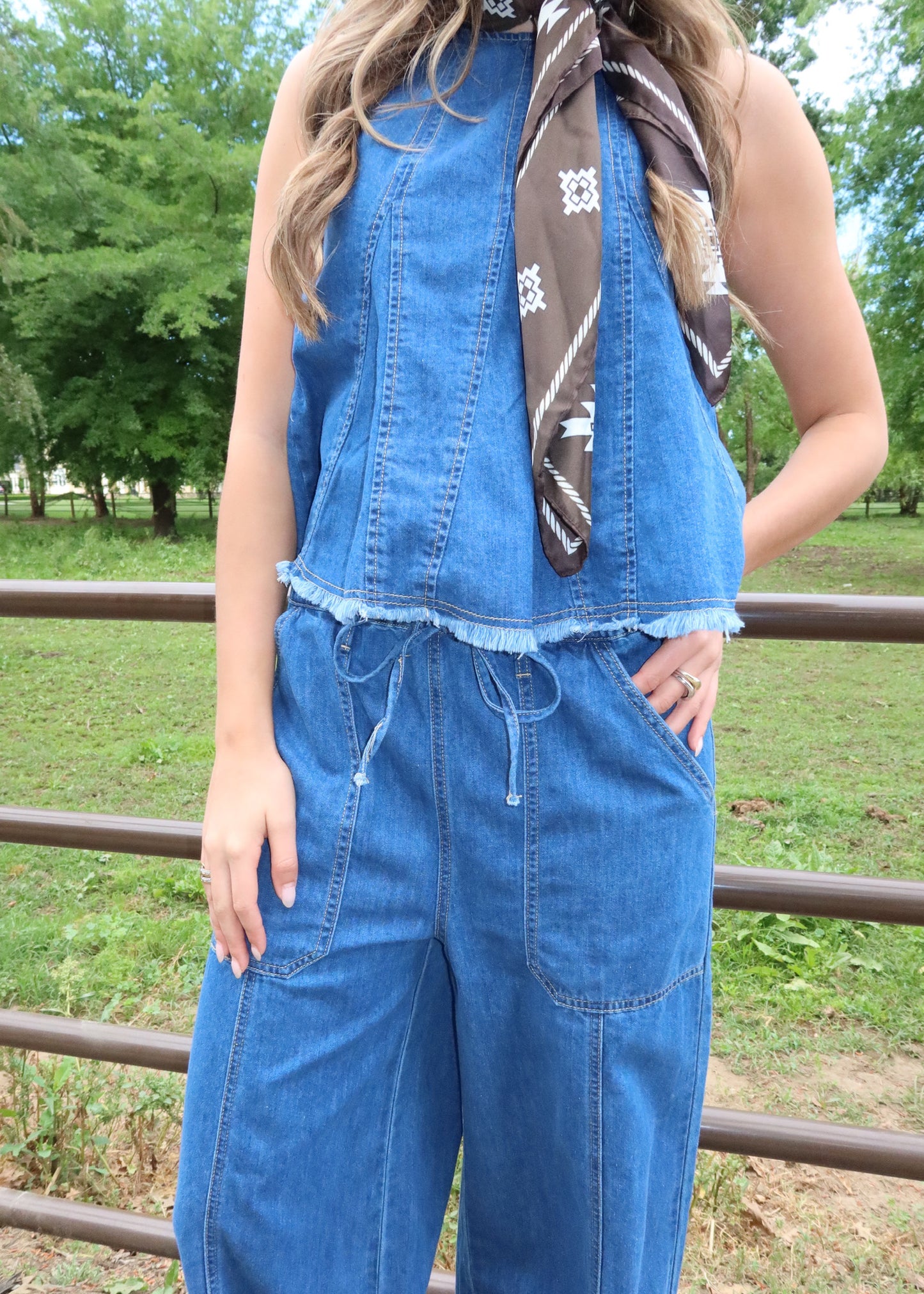 Blue Jean Babe Set