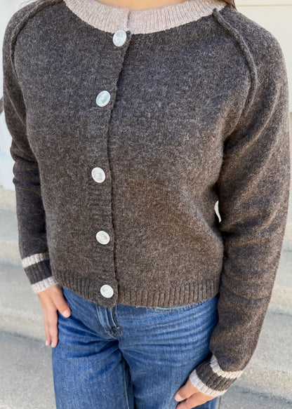 Teddy Button-Up Cardigan