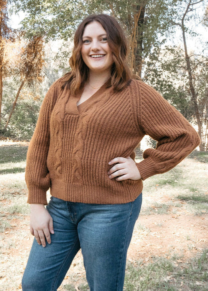Colette Cable Knit Sweater