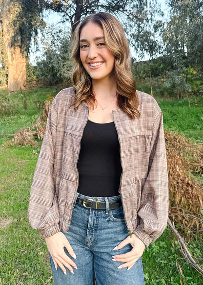 Patsy Plaid Jacket