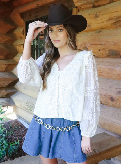 Layla Lace Blouse