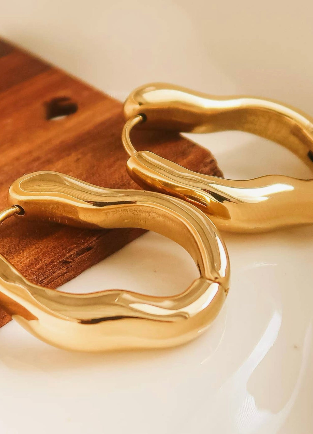 Sloane Gold Hoops